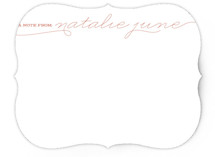 The Perfectionist Personalized Stationery