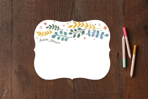 Leaves of Autumn Personalized Stationery