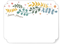 Leaves of Autumn Personalized Stationery