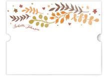 Leaves of Autumn Personalized Stationery