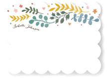 Leaves of Autumn Personalized Stationery