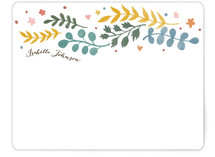 Leaves of Autumn Personalized Stationery