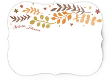 Leaves of Autumn Personalized Stationery