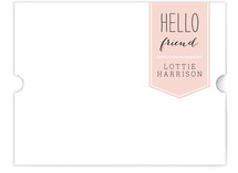 Friendly Hello Personalized Stationery