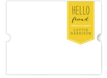 Friendly Hello Personalized Stationery