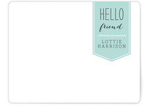 Friendly Hello Personalized Stationery