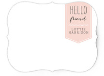 Friendly Hello Personalized Stationery