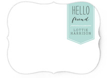 Friendly Hello Personalized Stationery