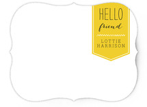 Friendly Hello Personalized Stationery