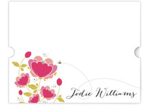 Poppy Fields Personalized Stationery