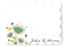 Poppy Fields Personalized Stationery