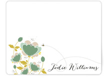 Poppy Fields Personalized Stationery