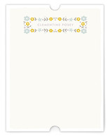 Framed Posies Personalized Stationery
