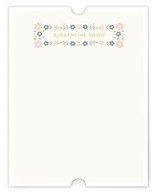Framed Posies Personalized Stationery