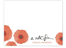 Poppy Talk Personalized Stationery