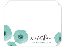 Poppy Talk Personalized Stationery