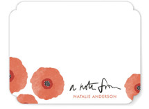 Poppy Talk Personalized Stationery