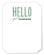 Total Hello Personalized Stationery