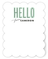 Total Hello Personalized Stationery