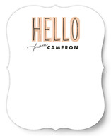 Total Hello Personalized Stationery