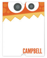 Little Monster Personalized Stationery