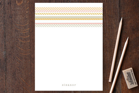 Gypsy Stripe Personalized Stationery