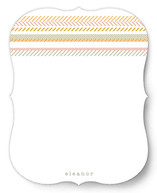 Gypsy Stripe Personalized Stationery