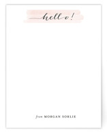 Happy Hello Personalized Stationery