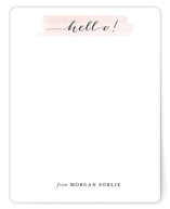 Happy Hello Personalized Stationery