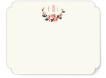 Pink Blossoms Personalized Stationery