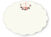 Pink Blossoms Personalized Stationery