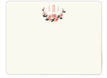Pink Blossoms Personalized Stationery