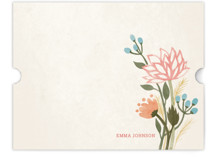Watercolor Lotus Personalized Stationery