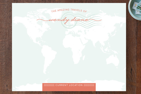 Amazing Travel Personalized Stationery