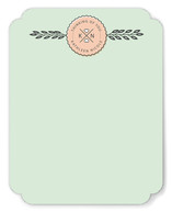 Thinking of You Badge Personalized Stationery
