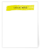 The Translucent Personalized Stationery