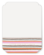 Vogue Stripes Personalized Stationery