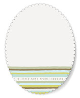 Vogue Stripes Personalized Stationery