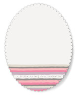 Vogue Stripes Personalized Stationery