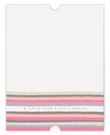 Vogue Stripes Personalized Stationery
