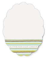 Vogue Stripes Personalized Stationery