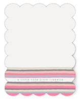 Vogue Stripes Personalized Stationery