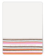 Vogue Stripes Personalized Stationery