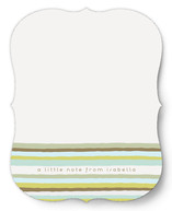 Vogue Stripes Personalized Stationery