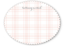 Perfect Plaid Personalized Stationery