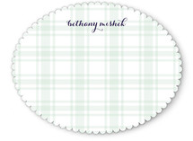 Perfect Plaid Personalized Stationery