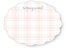 Perfect Plaid Personalized Stationery