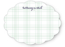 Perfect Plaid Personalized Stationery