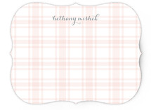 Perfect Plaid Personalized Stationery