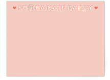 With Love Personalized Stationery